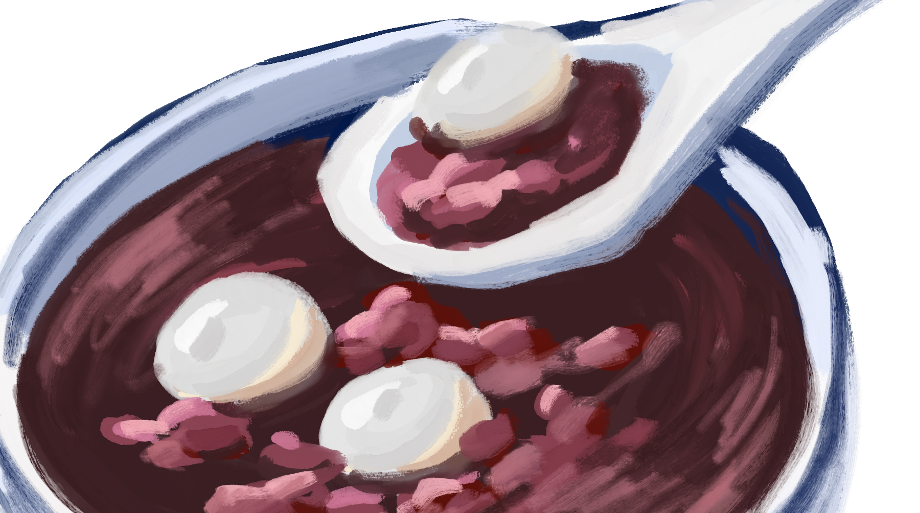 Red Bean Soup with Tang Yuan